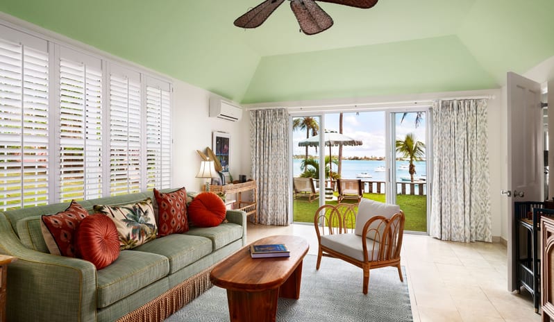 Cambridge Beaches - Two Bedroom Water View Cottage Living Area